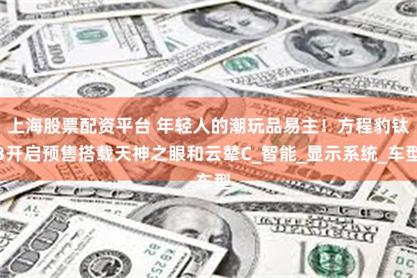 上海股票配资平台 年轻人的潮玩品易主！方程豹钛3开启预售搭载天神之眼和云辇C_智能_显示系统_车型